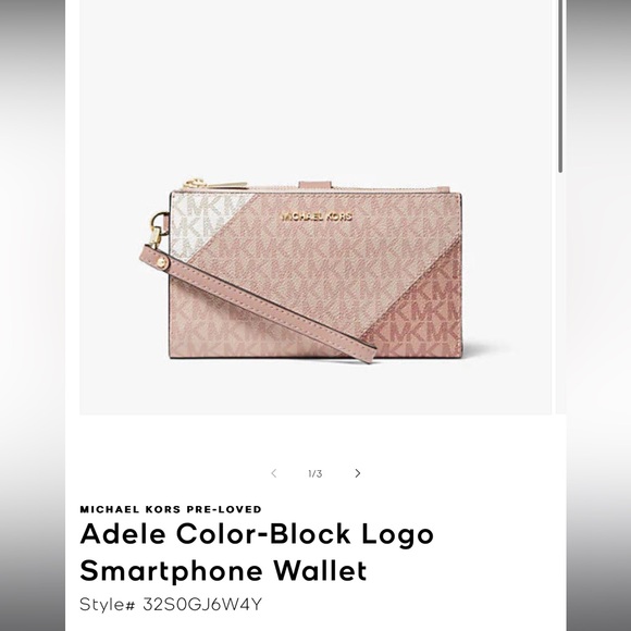 Michael Kors Adele color block phone wallet - Picture 3 of 3